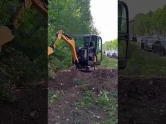 기계류 1 2 1.5 3 톤 작은 극소 작은 굴삭기 굴착기를 에아르트-무빙 작은 무한궤도 굴착기