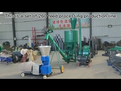 공장 기계를 만드는 축산 동물 가금류 오리 닭 염소 돼지 오리 말 1 톤 사료 정제