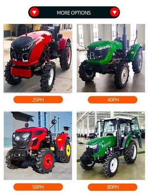 30 Hp 작은 견인차를 걷는 편리한 유지 4 차륜 구동 가든 트랙터