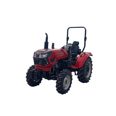 4wd 농업 농업용 트랙터 60 에이치피는 부품들과 4대 바퀴식 트랙터를 청색화합니다