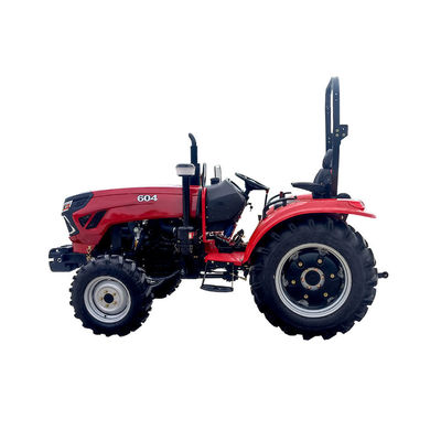 4wd 농업 농업용 트랙터 60 에이치피는 부품들과 4대 바퀴식 트랙터를 청색화합니다