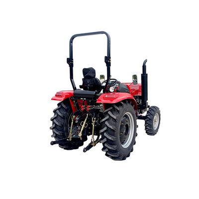 4wd 농업 농업용 트랙터 60 에이치피는 부품들과 4대 바퀴식 트랙터를 청색화합니다