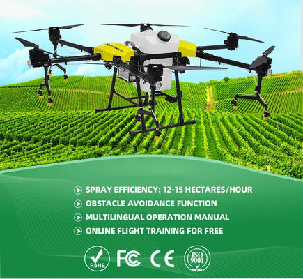 32L 농림부는 살충제 수확량 용사를 위한 분무기 UAV 훈증 드론들을 윙윙거립니다