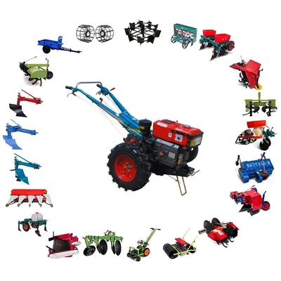 4WD 농업 손 견인차 8 에이치피 680 밀리미터 작은 헤밍 도구 장비
